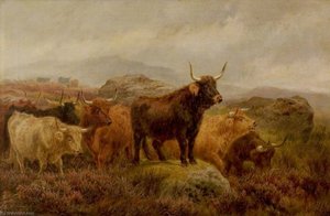 On The Scottish Moors — James Walsham Baldock