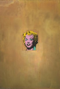 Gold Marilyn Monroe — Andy Warhol