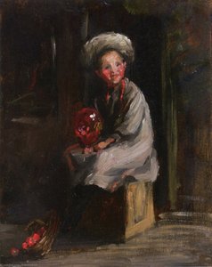 Cori With A Balloon — Robert Henri
