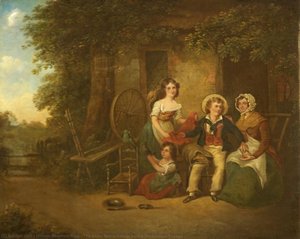 The Sailor Boy's Return From A Prosperous Voyage — William Redmore Bigg