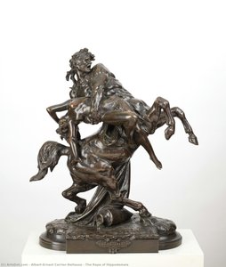 The Rape Of Hippodameia — Albert Ernest Carrier Belleuse