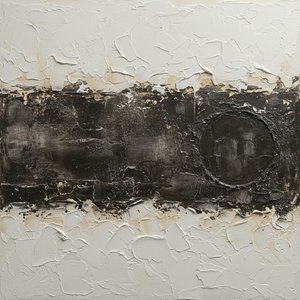 Strati Monolitici: Uno Studio Impasto Di Ombre Erose E Silenzio Eterno