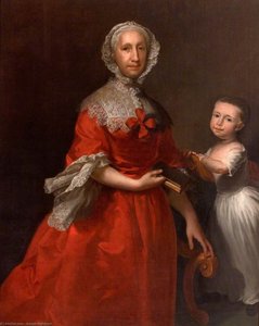 Isabella Lee And Her Grandson, William Waller — Joseph Highmore