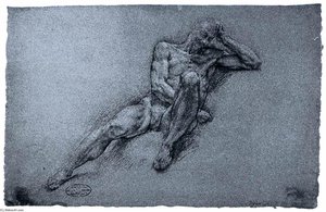 Sleeping Nude Figure — Giovanni Ambrogio Figino
