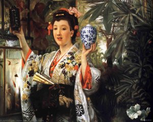 The Japanese Vase — Jacques Joseph Tissot