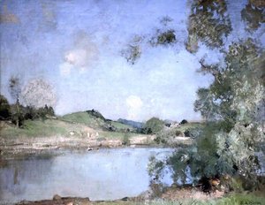 The Mill Pond — Edward Arthur Walton