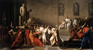 The Death Of Julius Caesar — Vincenzo Camuccini