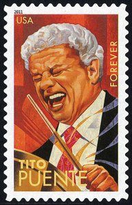 Latin Music Legends: Tito Puente Stamp — 미국 우체국