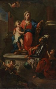 Virgin Mary With Jesus And St. George — Martino Altomonte