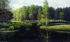 Forest Landscape — Efim Efimovich Volkov