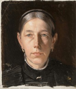 Hulda Brøndum — Michael Peter Ancher