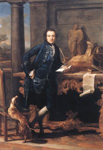 Portrait Of Charles Crowle — Batoni Pompeo