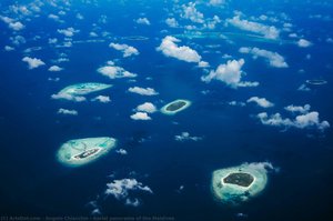 Aerial Panorama Of The Maldives — Angelo Chiacchio