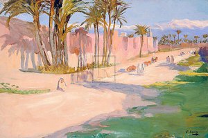 Walls Of Marrakesh — Sir John Lavery