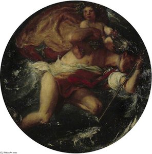 Hermes And The Infant Bacchus - — Charles Haslewood Shannon