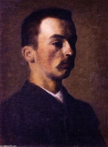 Self-portrait — Vilhelm (hammershøi)hammershoi