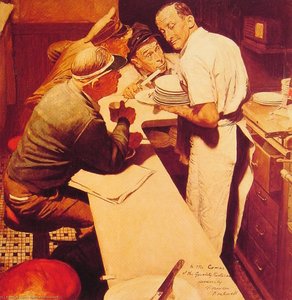War News — Norman Rockwell