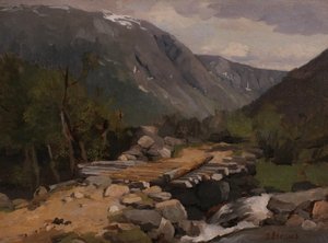 Landscape With Bridge — Jahn Ekenaes