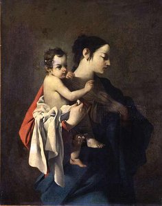 Vierge A L'enfant — Jean Tassel