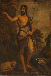 Saint John The Baptist (after Titian) — Joseph Arthur Palliser Severn