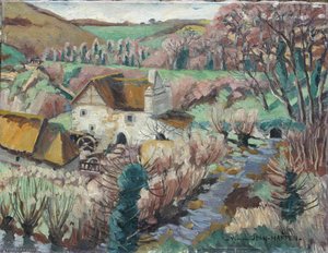 Moulin Près De Concarneau (titre Inscrit) — Yvonne Jean Haffen