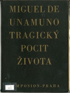 Coperta Unei Opere Traduse De Miguel De Unamuno — Miguel De Unamuno