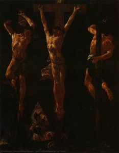 Christ Crucified Between The Two Thieves — Giovanni Battista Piazzetta