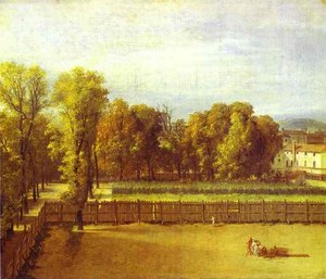 View Of The Luxembourg Gardens In Paris — Jacques-louis David