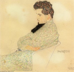 Título Traducido: Retrato Del Compositor Arthur Lowenstein — Egon Schiele