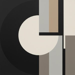 Monolithisches Gleichgewicht: Eine Singuläre Studie In Geometischem Schatten Und Stiller Architektonischer Anmut