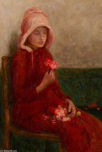 Red Roses — Edward William Stott
