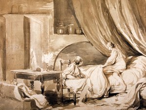 Le Coucher — Jean-honoré Fragonard