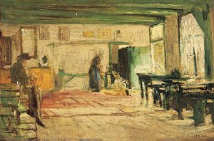 Interior With Figures — Jan Cossaar