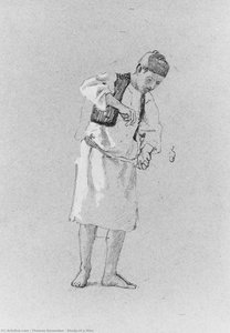 Study Of A Man — Thomas Hovenden