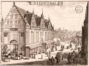 Vleeshal Haarlem — Romeyn De Hooghe