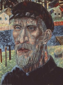 The Kolkhoznik (member Of A Collective Farm) — Pavel Filonov