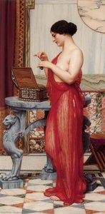 The New Perfume — R.b.a John William Godward