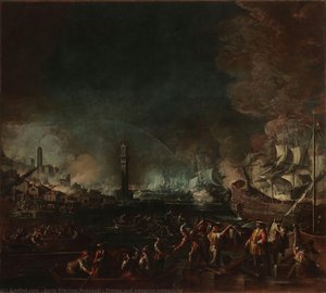 Troops And Weapons Embarking — Ilario Giacinto Mercanti