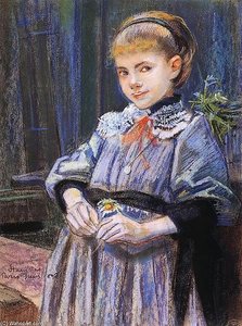 Girl’s Portrait — Stanislaw Wyspianski
