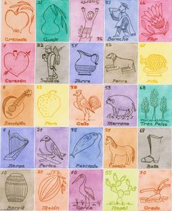 Lotería Segunda Tabla — Carmen Lomas Garza