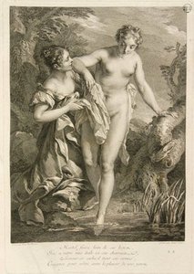 Iris At The Bath, After Lemoyne. (1731) — Laurent Cars