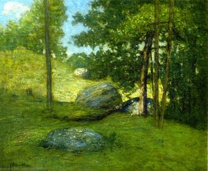 New England Meadow — Julian Alden Weir