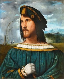 Portrait Of Gentleman Aka Cesare Borgia — Altobello Melone