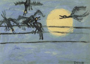 The Moon And Crows — Lee Jung-seob