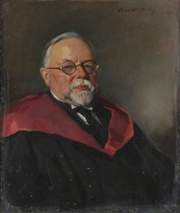 Portrait Of A Man In Academic Dress — Oswald Hornby Joseph Birley