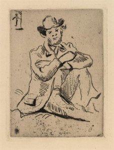 Guillaumin With The Hanged Man — Paul Cézanne