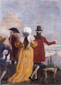 The Promenade — Giovanni Domenico Tiepolo