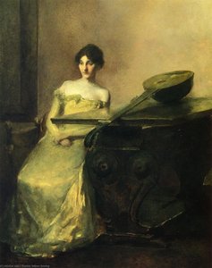 The Lute — Thomas Wilmer Dewing
