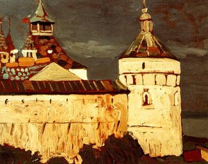 Rostov Veliky. Attics Of Princely Houses. — Roerich, Nicholas