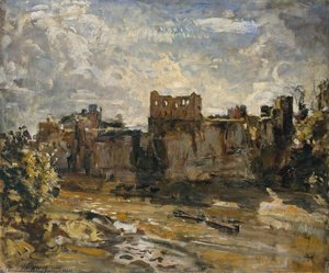 Chepstow Castle — Philip Wilson Steer